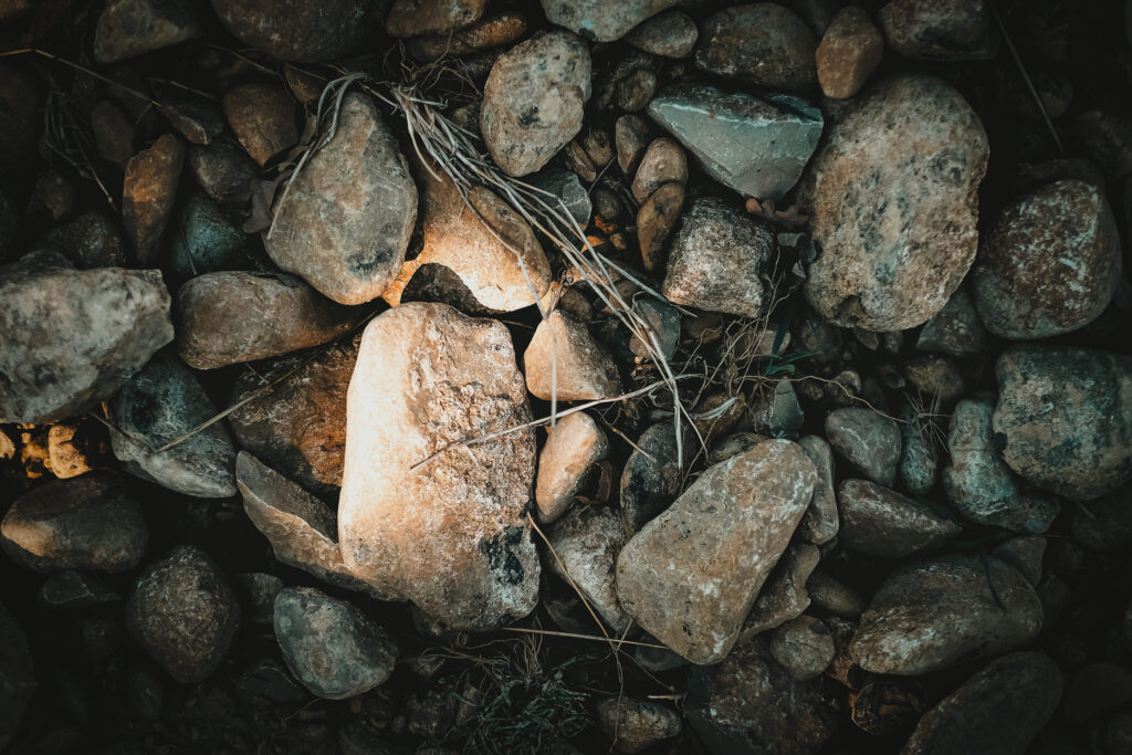 photo domaine viticole pierres sol viticole