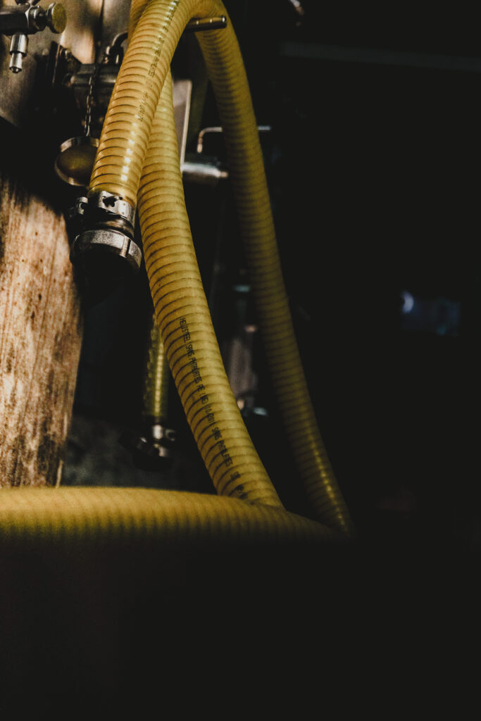 shooting domaine viticole tuyaux chai