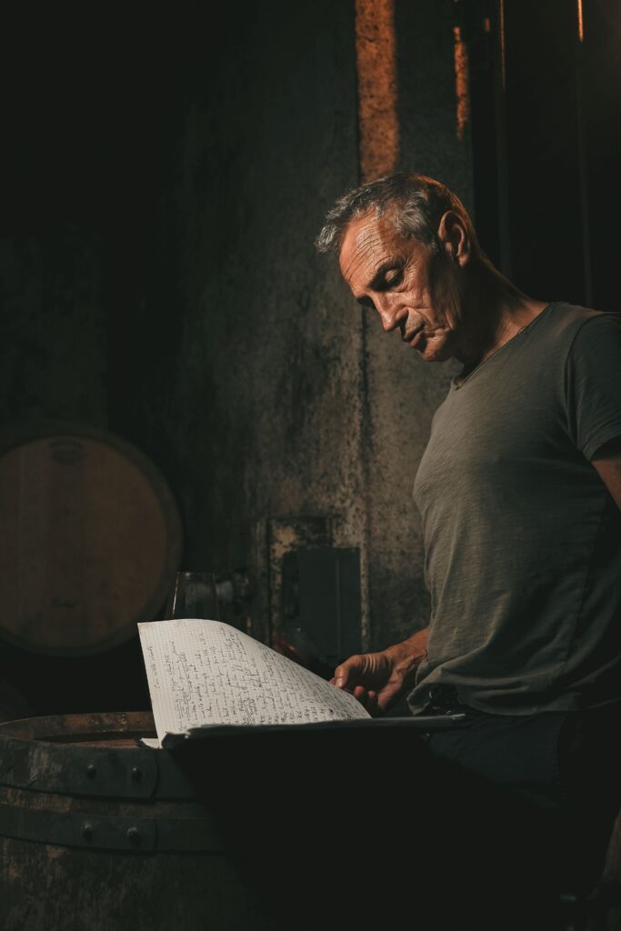 shooting domaine viticole vigneron lecture carnet agence web domaine viticole